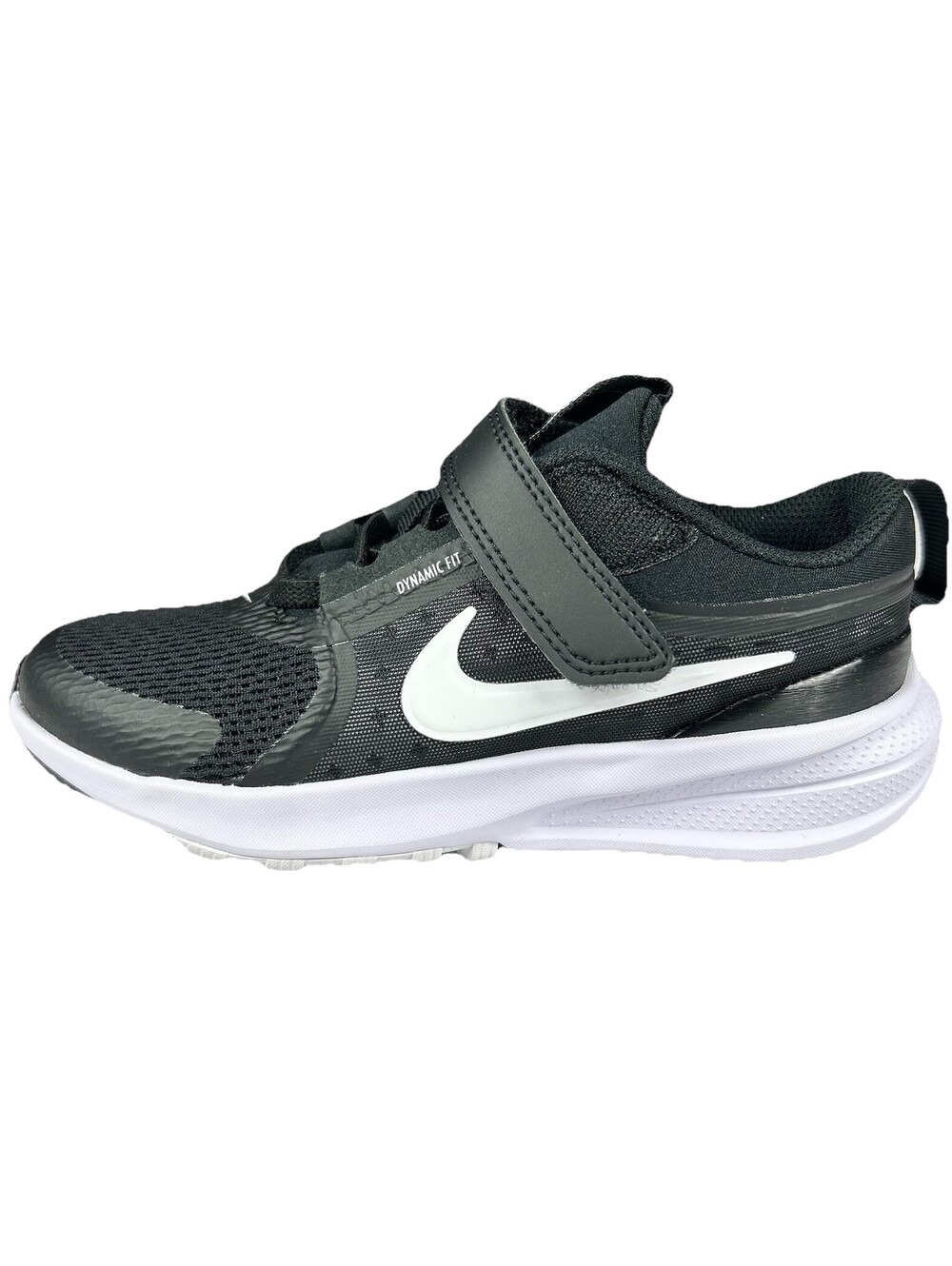 Nike Star Runner 5 Little Kidds Running Shoes Size 13c Black White School Shoes